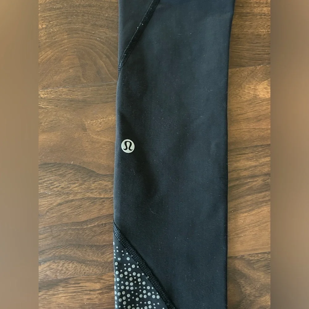 Lululemon Tight Stuff Tight II (Brushed) Black size 4 - Picture 4 of 7